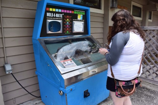 Mold-a-matic at Weeki Wachee Springs in Florida