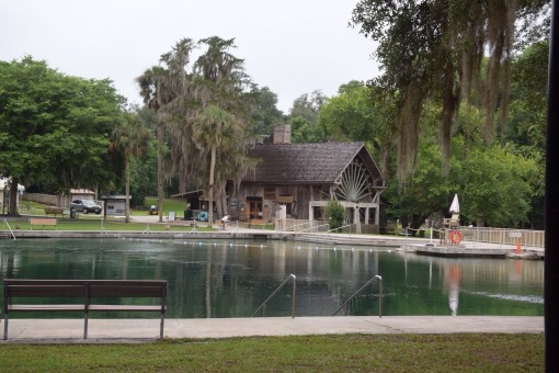 The Old Spanish Sugar Mill at De Leon Springs State Park in Florida
