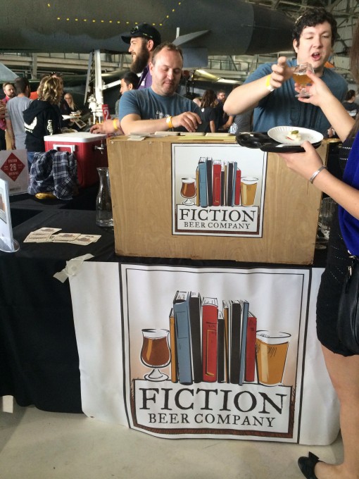 Fiction Beer Co. at BruFrou annual Craft Beer + Culinary Pairings event at the Wings Over the Rockies Museum in Denver, Colorado