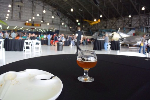 BruFrou annual Craft Beer + Culinary Pairings event at the Wings Over the Rockies Museum in Denver, Colorado