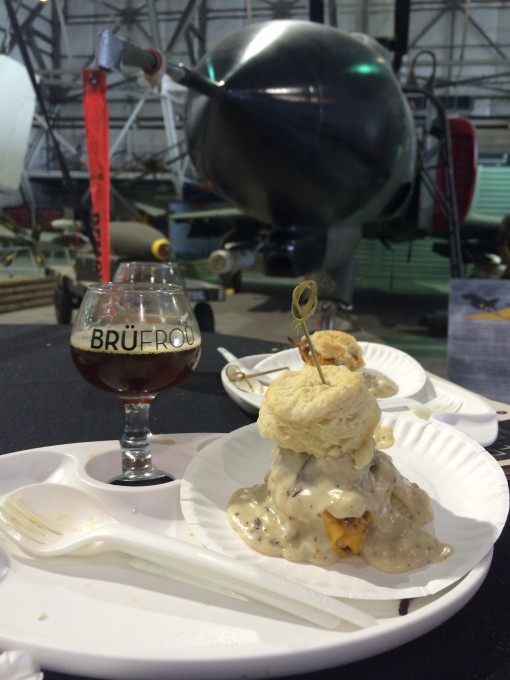 BruFrou annual Craft Beer + Culinary Pairings event at the Wings Over the Rockies Museum in Denver, Colorado