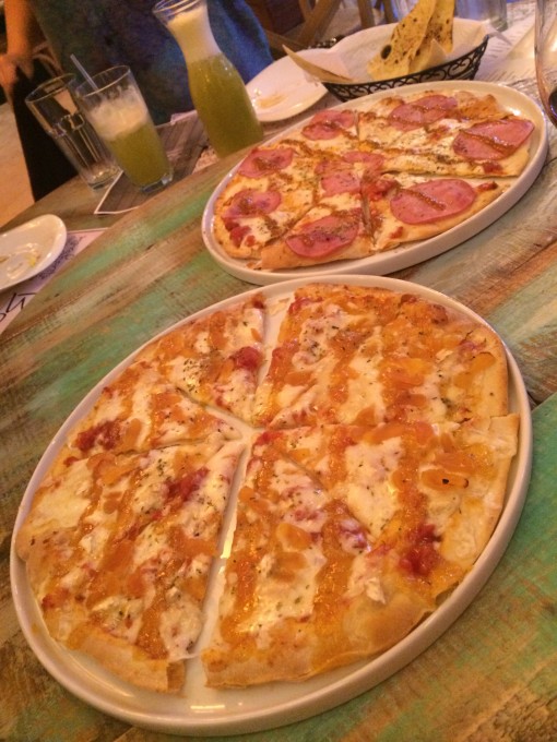Brazilian style pizza at Braccia Pizzeria & Restaurante in Winter Park, FL