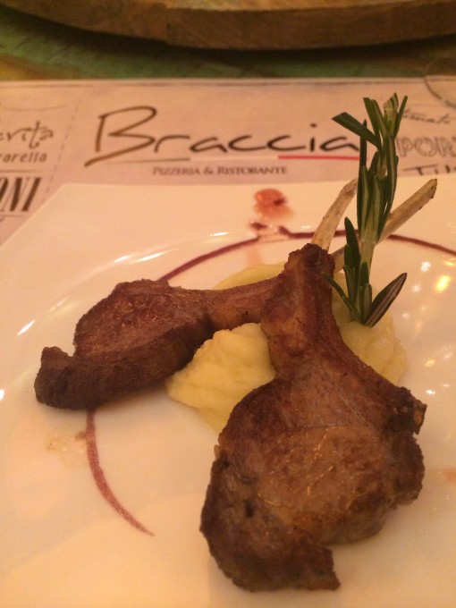 Lamb with Red Wine at Braccia Pizzeria & Restaurante in Winter Park, FL