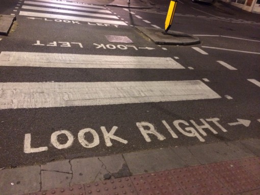 If you have to paint this on your streets, you're driving wrong.