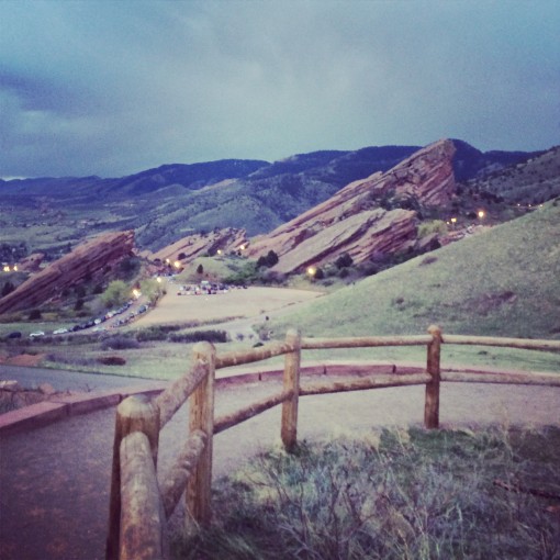 Red Rocks Ampitheatre in Denver, CO