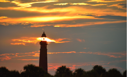 Ponce Inlet Lighthouse (photo courtesy of Daytona Beach)