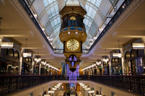 QVB clock (photo by Dan Terzian)