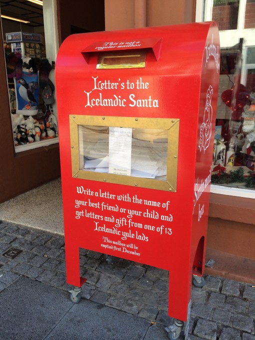 Send a letter to Icelandic Santa Claus in Reykjavik and recieve a gift from one of the Yule Lads