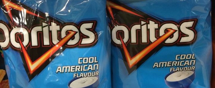 "Cool American" Doritos in Iceland