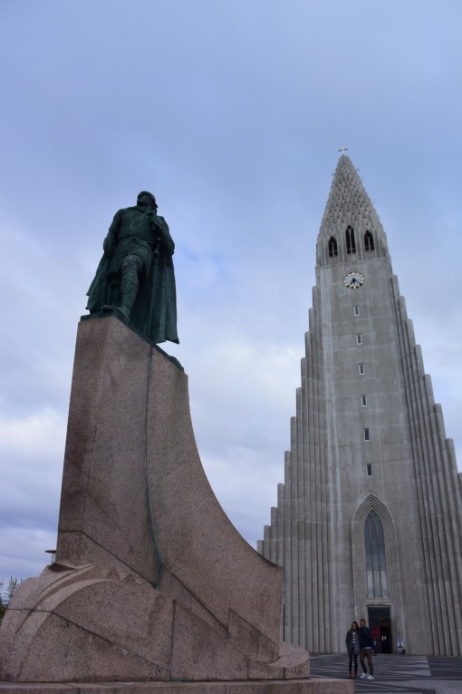 Hallgrimskirkja in Reykjavik, Iceland