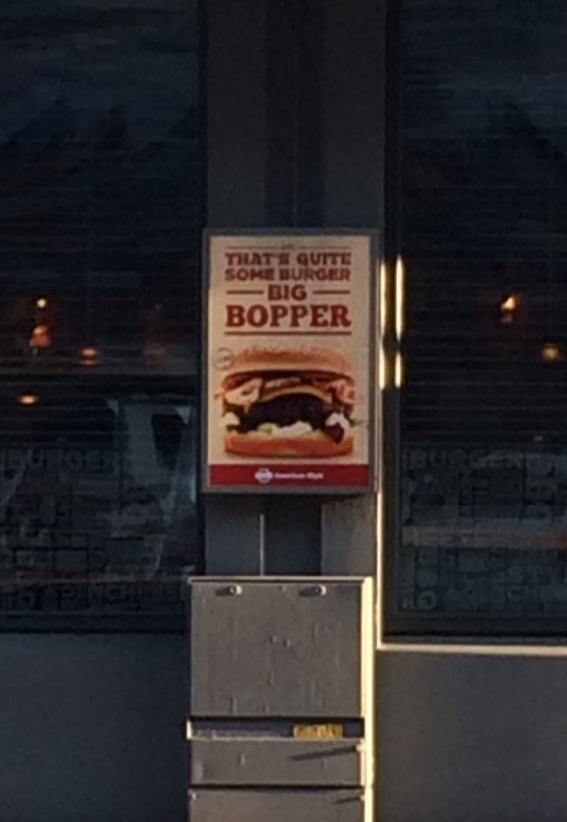 "American Style" in Reykjavik, iceland, home of the "Big Bopper"