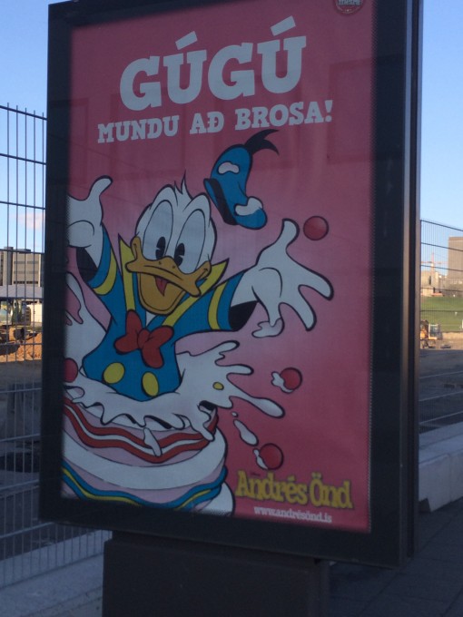 Icelandic Donald Duck