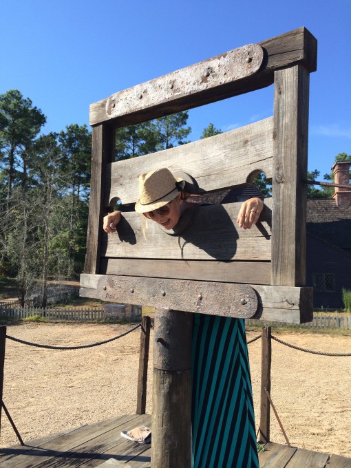 The set of the Fox series "Salem" in Shreveport, LA