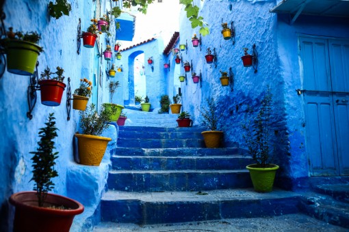 5 Reasons to get out of Marrakesh- Chefchaouen City, Blue Amsterdam in Morocco 
