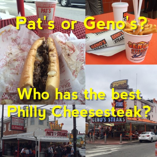 Who has the best Philly Cheesesteak? Pat's or Geno's