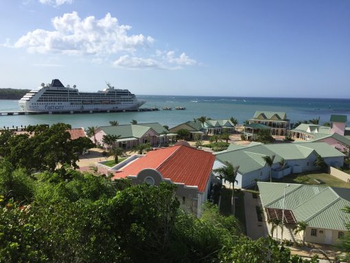 Amber Cove port in the Dominican Republic