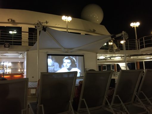 Casablanca- classic movie, mojito, and flan night aboard the Fathom Adonia