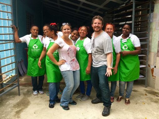 The ladies of RePapel in the Dominican Republic