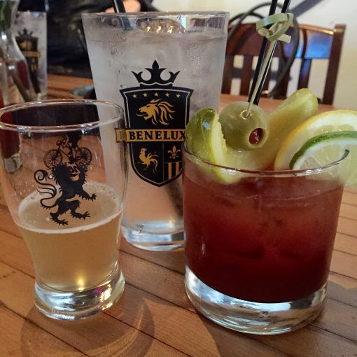 Bloody Mary with a beer chaser, a Milwaukee staple
