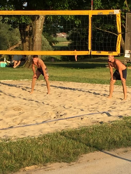 Beach Volleyball tournament at Big Berry Camp in Primostek, Slovenia 