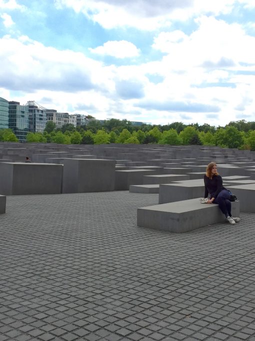 The Memorial to the Murdered Jews of Europe in Berlin, Germany