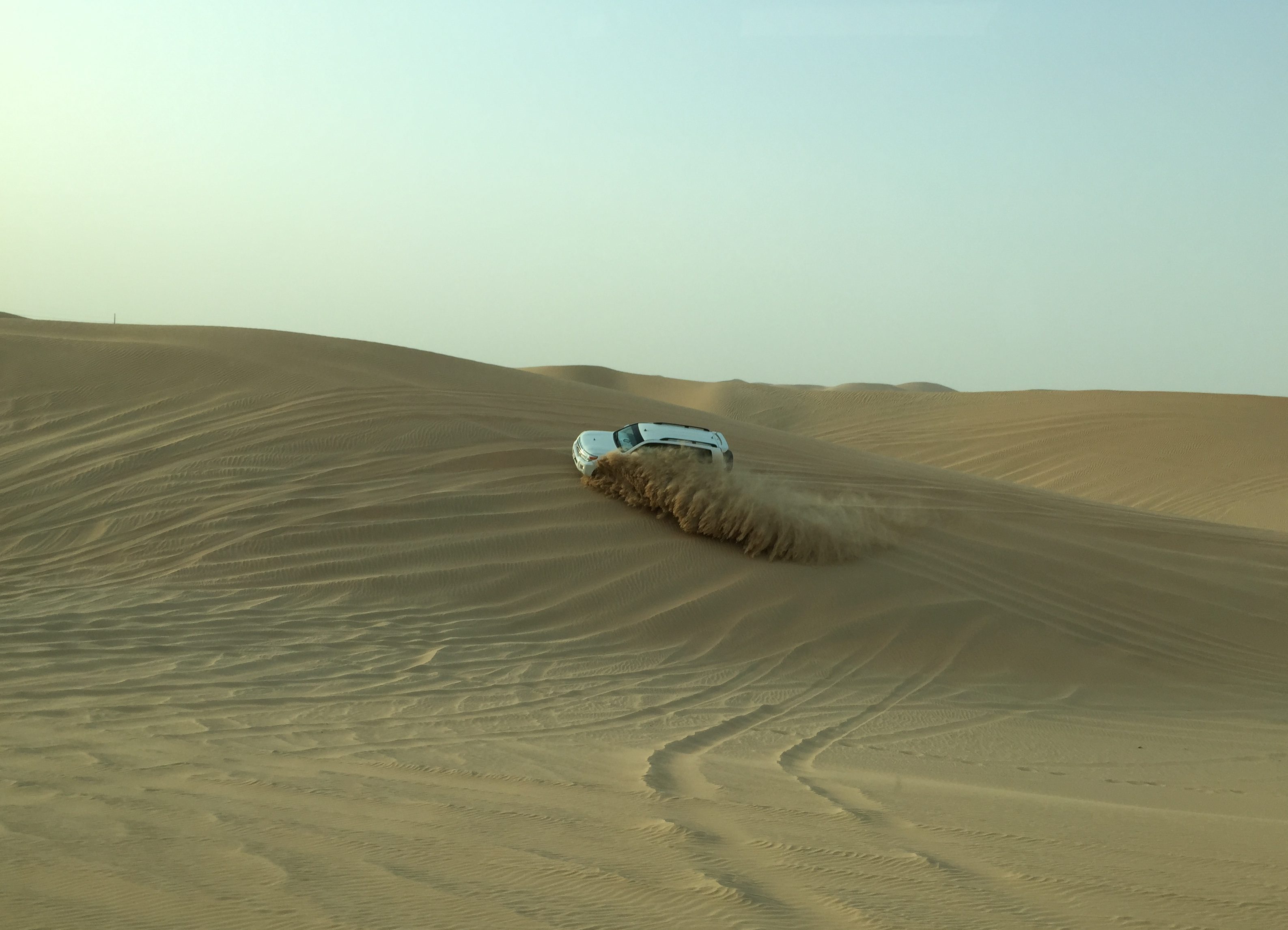 Dune bashing in Abu Dhabi is not for the faint of heart (or stomach)