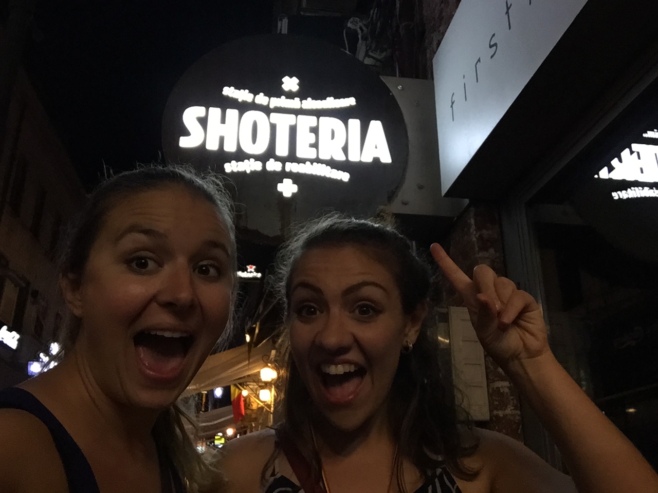 Shoteria - The latest craze in Bucharest. A bar that sells exclusively shots instead of cocktails.
