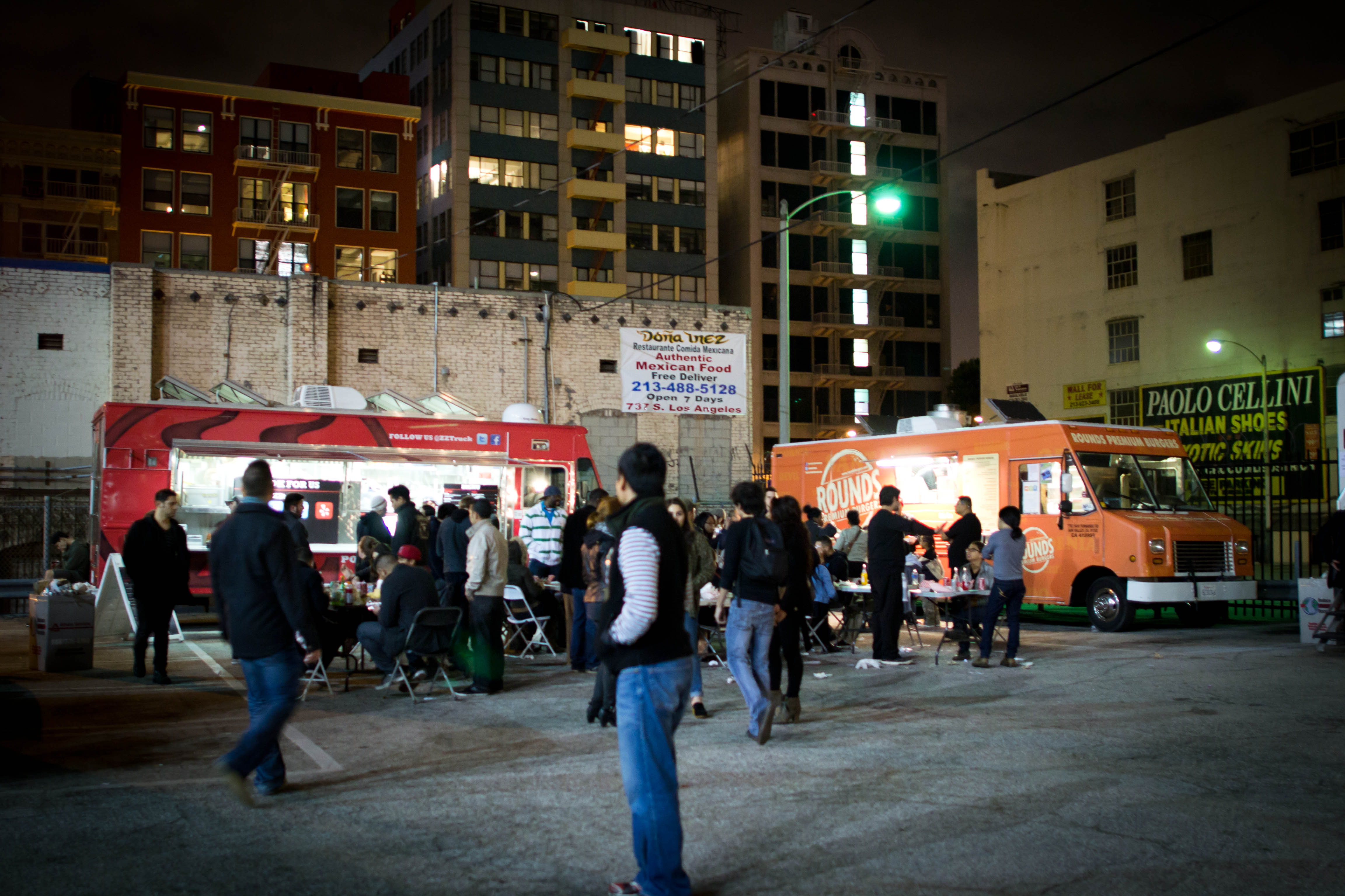 Food Trucks at LA Art Walk