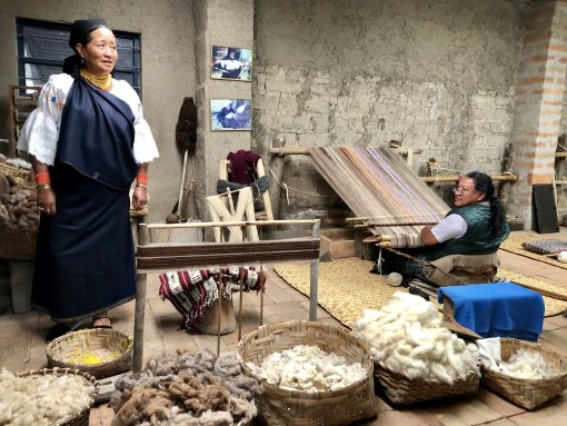 Tahuantinsuyo Weaving Workshop in Otavalo, Ecuador